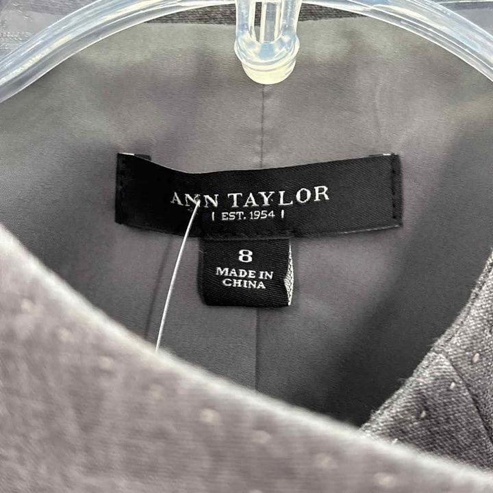 Size 8 Ann Taylor Gray Blazer