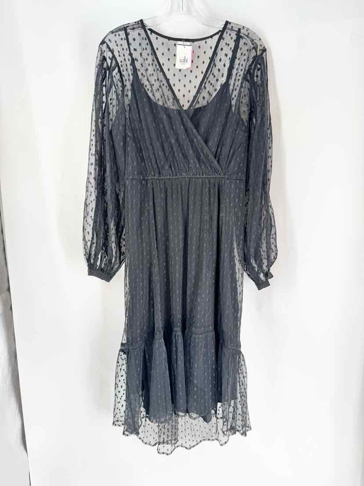 Size M CABI Black Dress