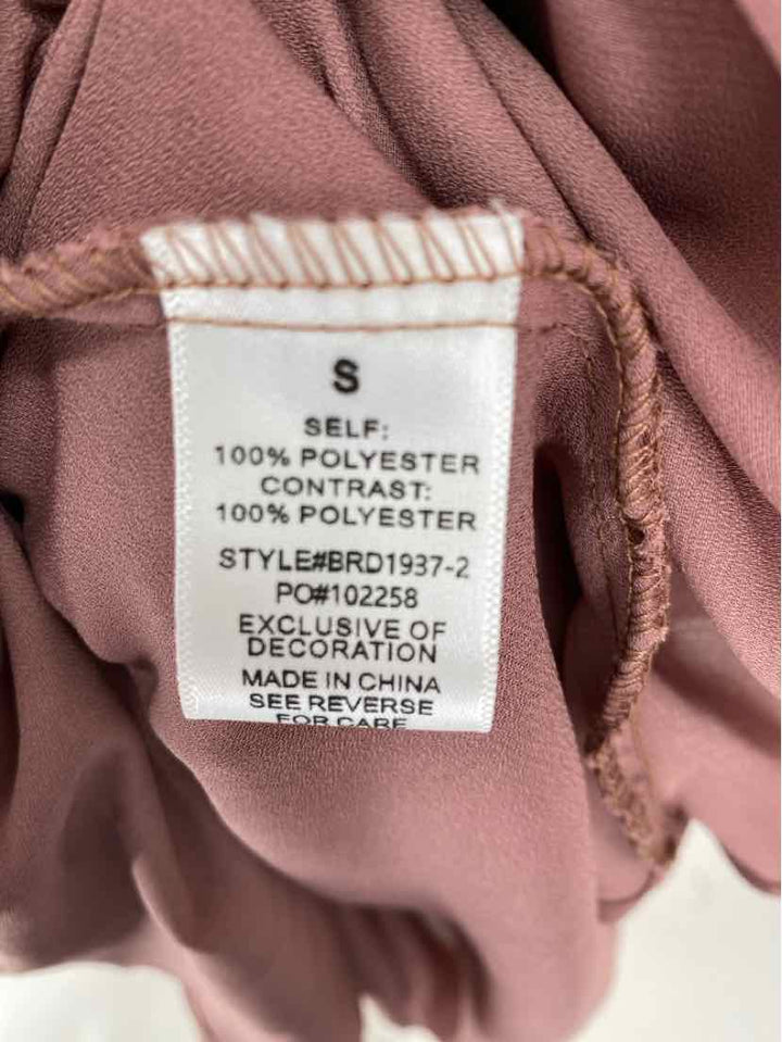 Size S Brown Dress