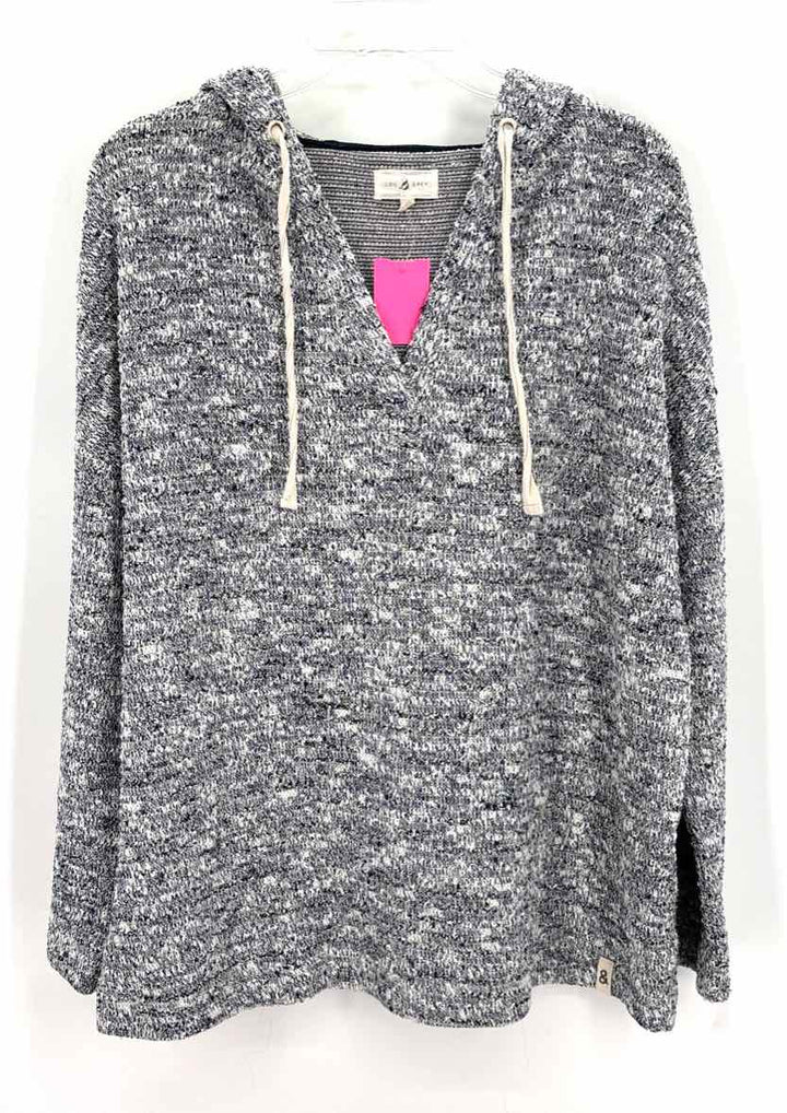 Size M LOU & GREG Navy Knit Shirt