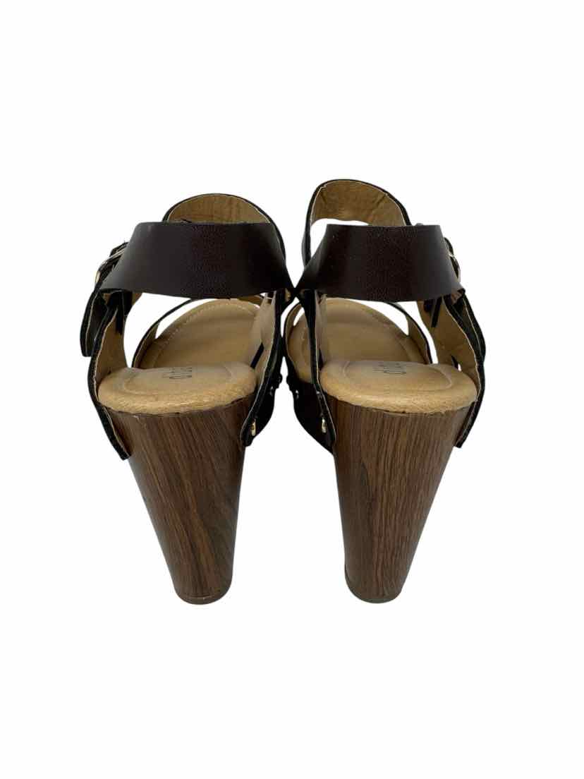 Shoe Size 6 DIBA Brown Leather Sandals