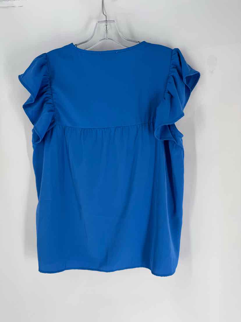 Size M ENTRO Blue Shirt