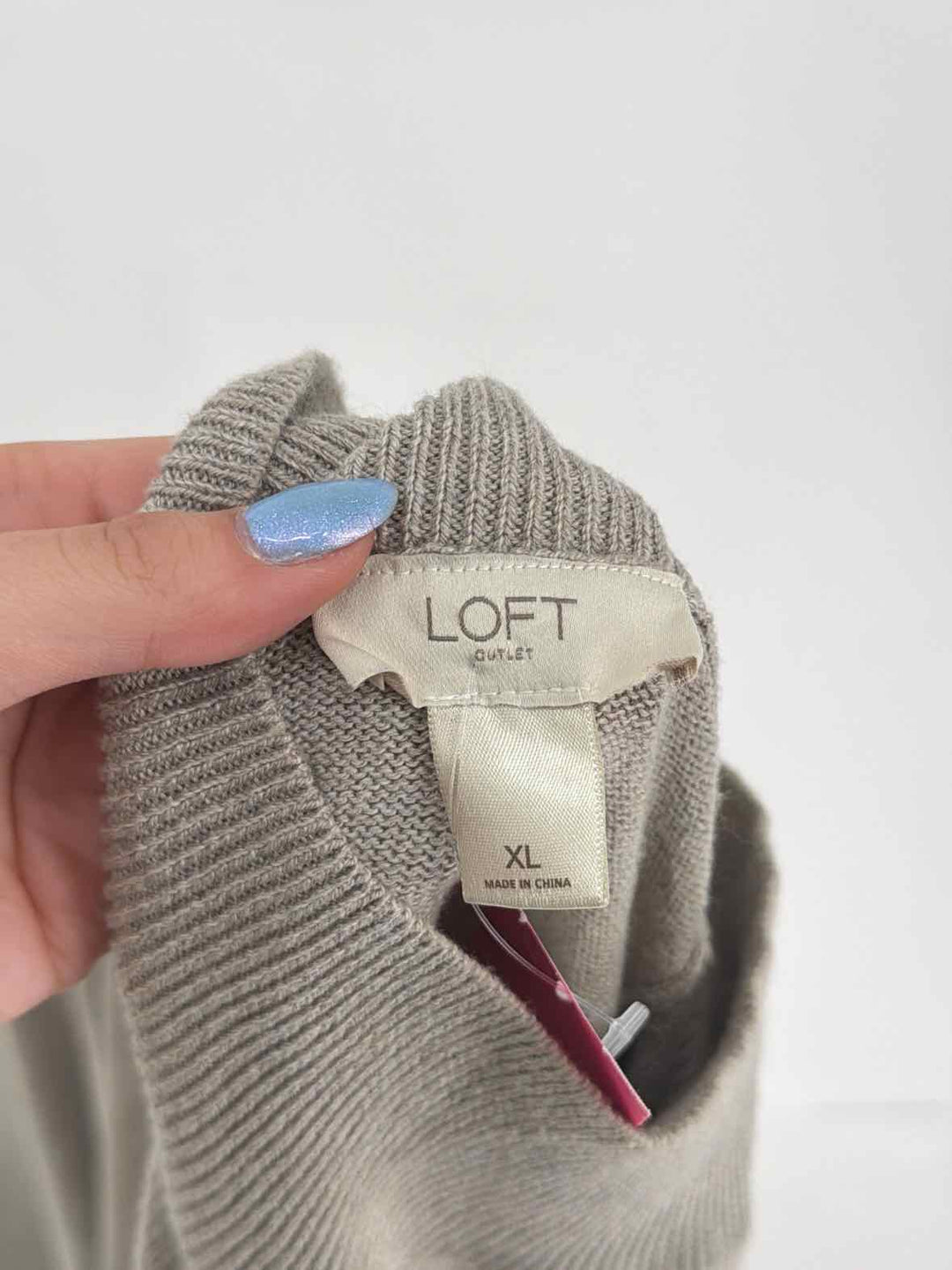 Size XL Ann Taylor Tan Sweater
