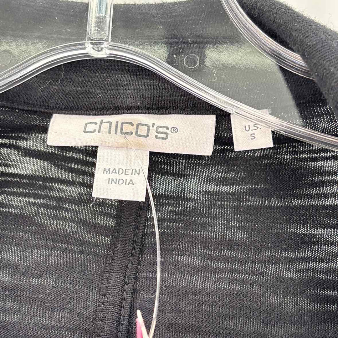 Size S Chico's Black Jacket
