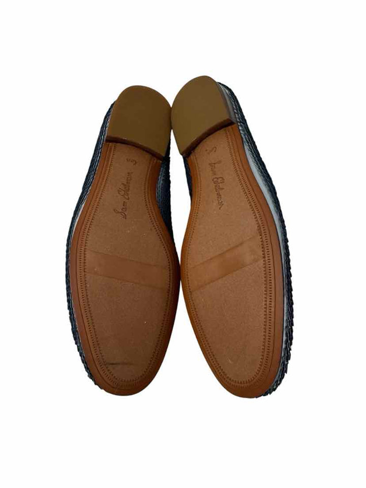 Shoe Size 6.5 Sam Edeleman Silver Loafers