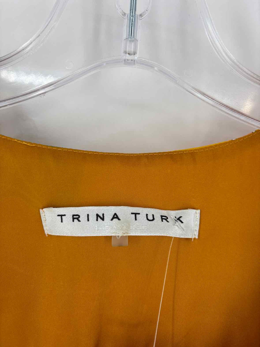 Size S TRINA TURK Yellow Shirt
