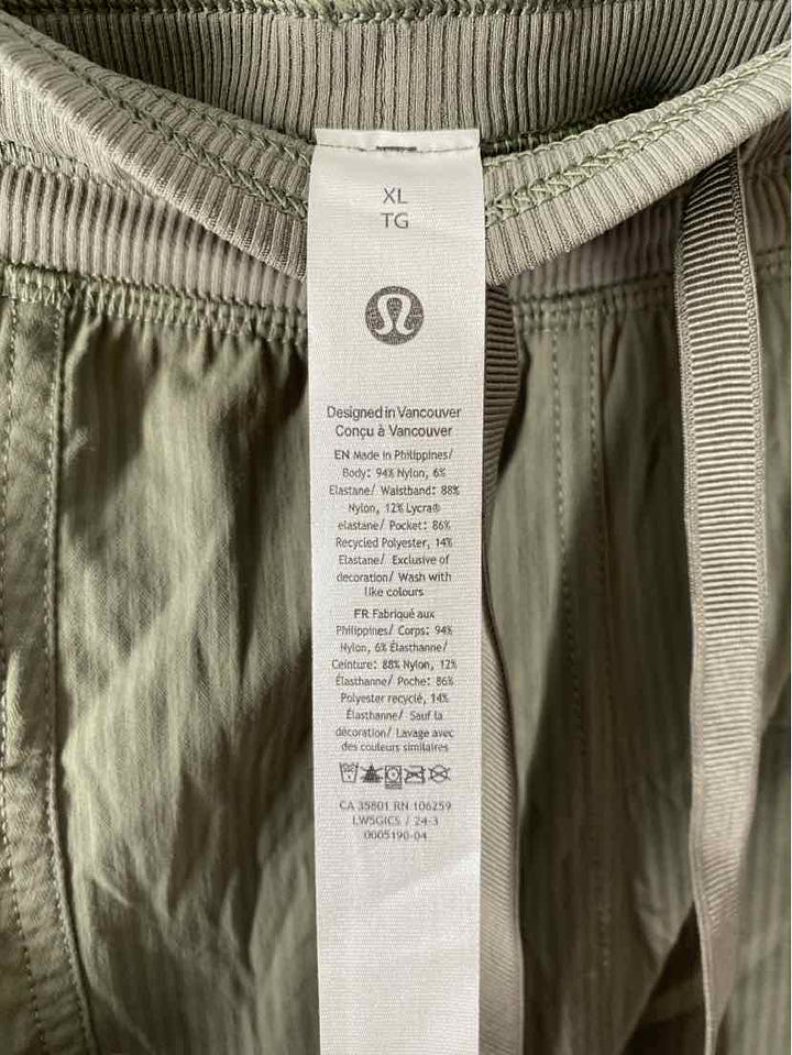Size XL Lululemon Olive Pants