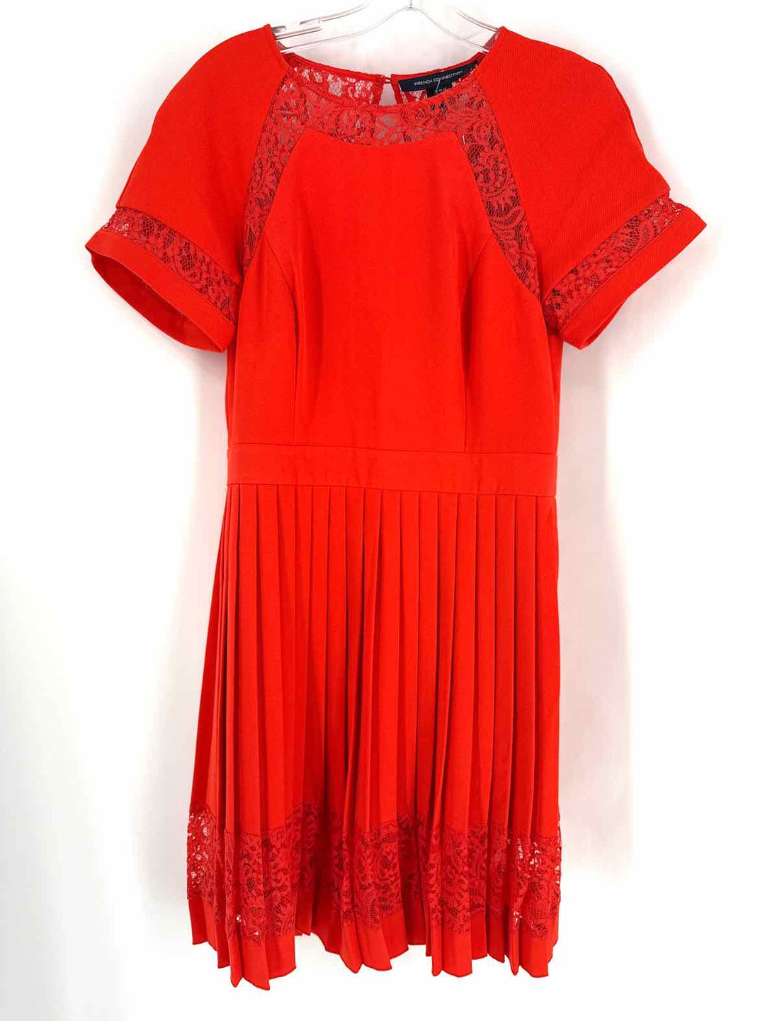 Size 8 FRENCH CONNECTION Orange Dress