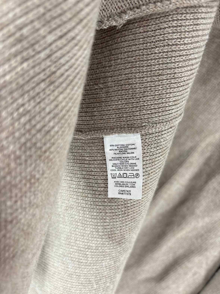Size M Ann Taylor Tan Sweater