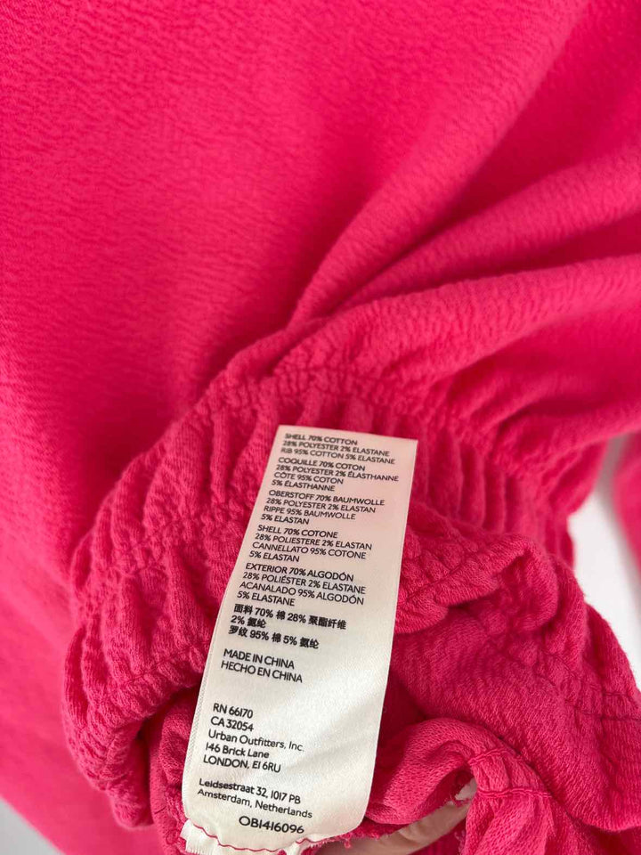 Size XS Anthropologie Pink Cotton Sweater