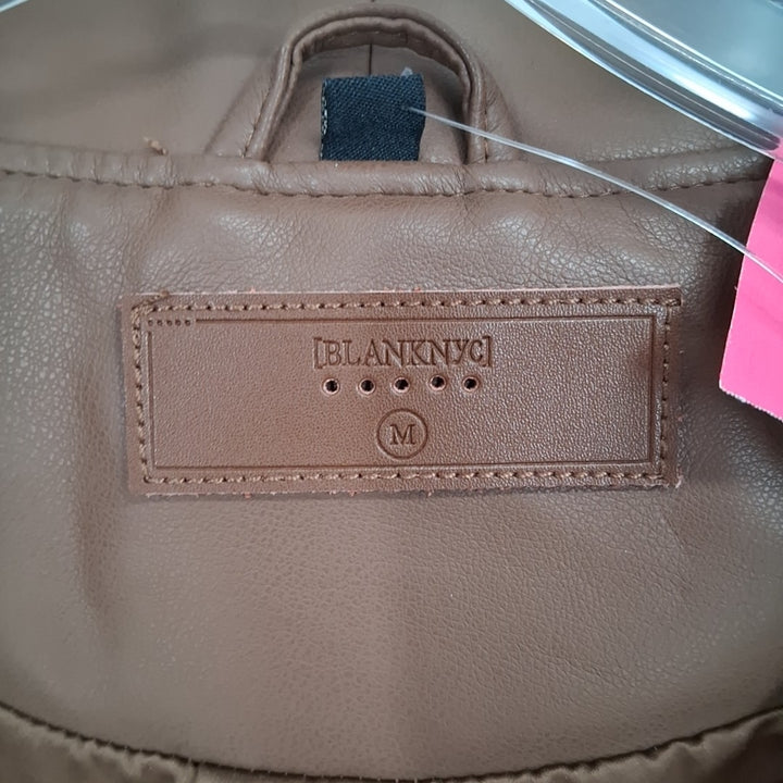 Size M BLANK NYC Brown Jacket