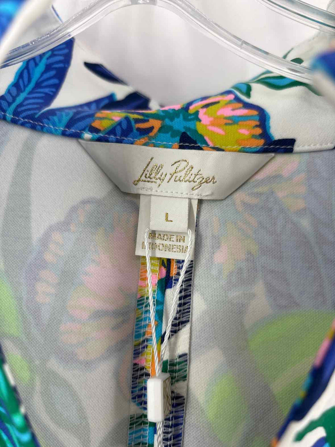 Size L Lilly Pulitzer White Dress