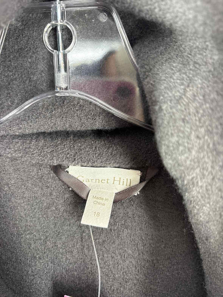 Size 18 GARNET HILL Gray Jacket