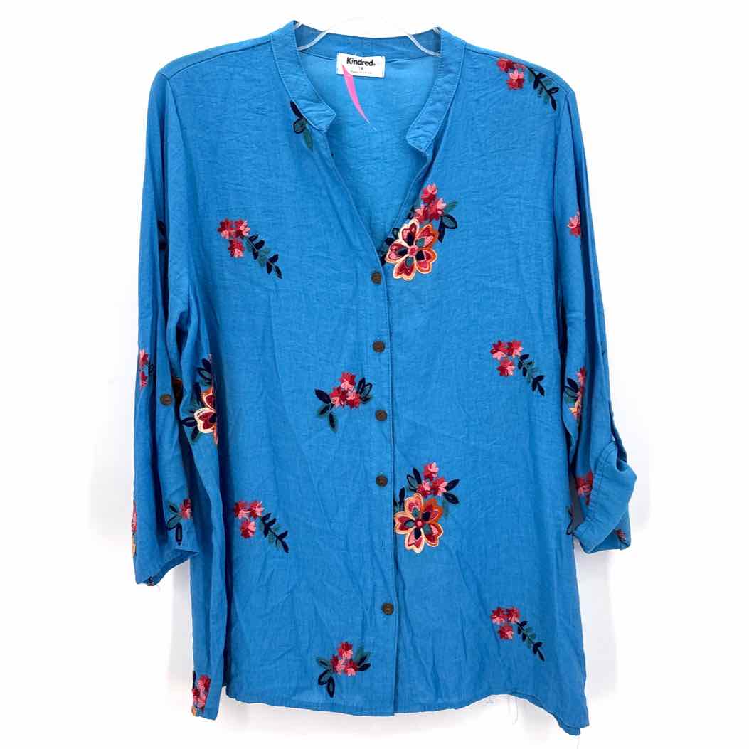 Size 1X Blue Shirt