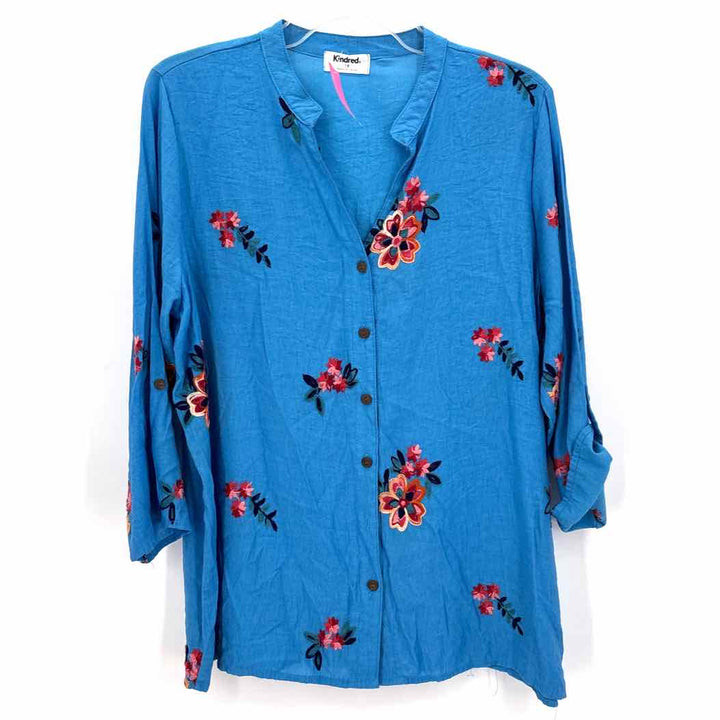 Size 1X Blue Shirt