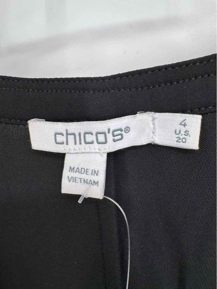 Size 1X Chico's Black Shirt