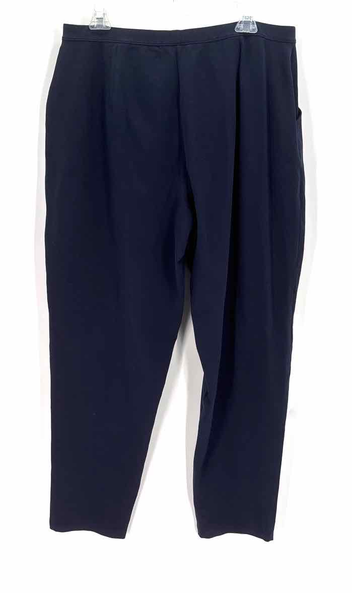 Size 1X LAND END Navy Pants