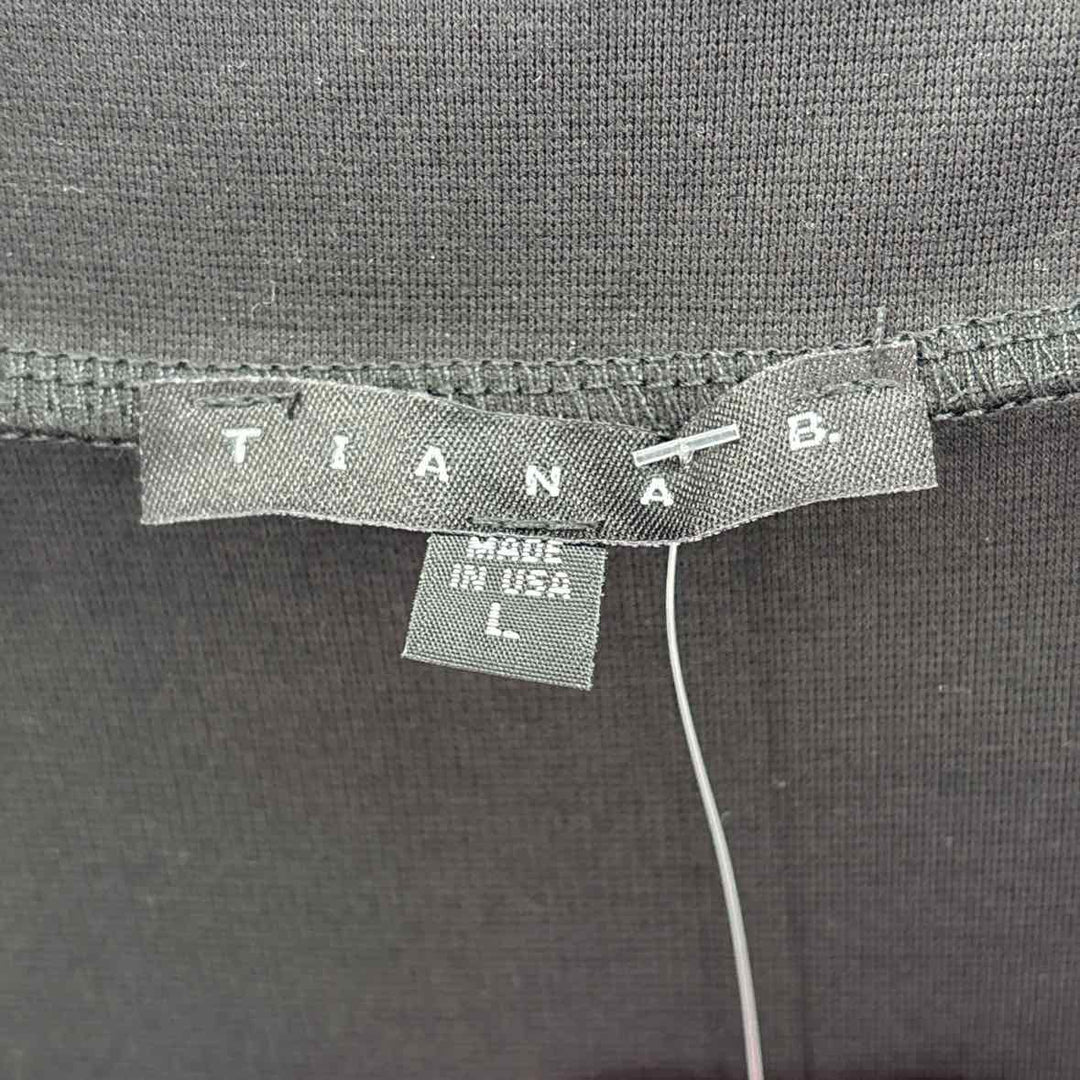 Size L TIANA B Black Dress