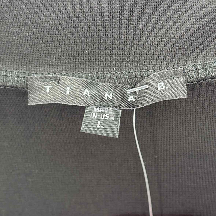 Size L TIANA B Black Dress