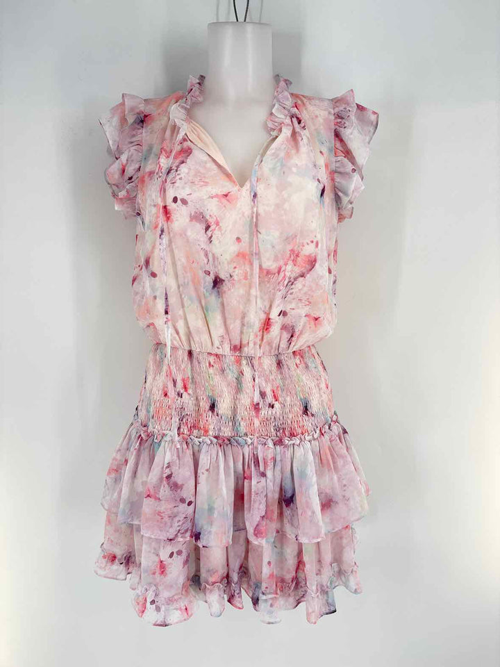 Size M TCEC PINK PRINT Dress
