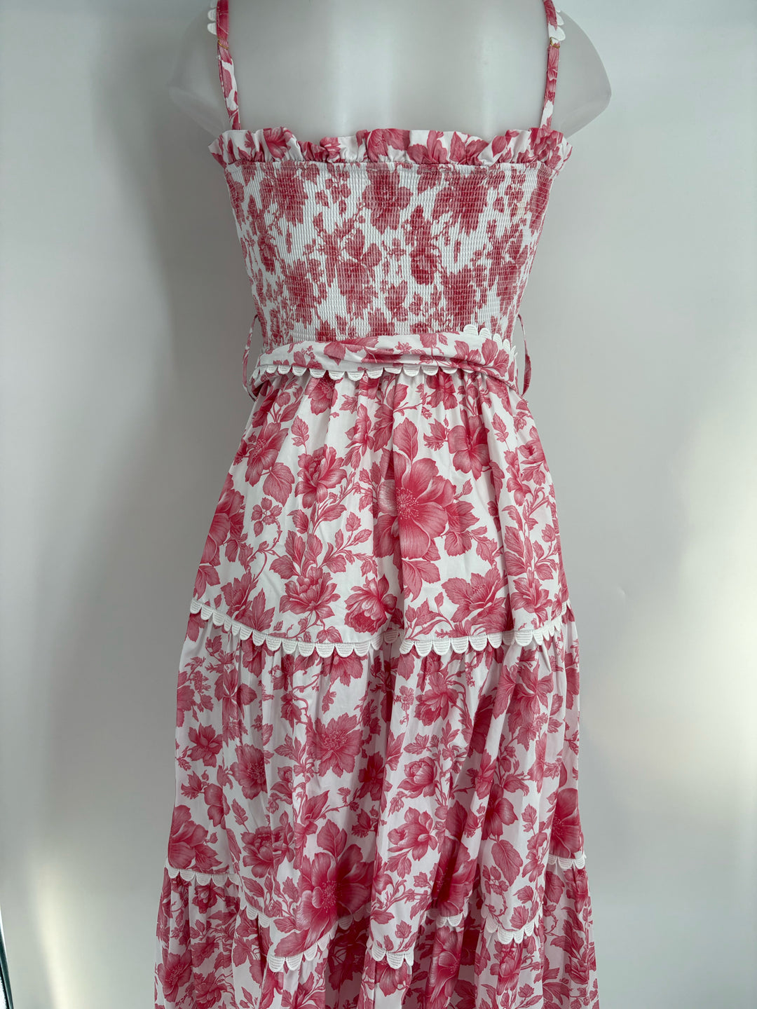 Size XS PINK PRINT Dress