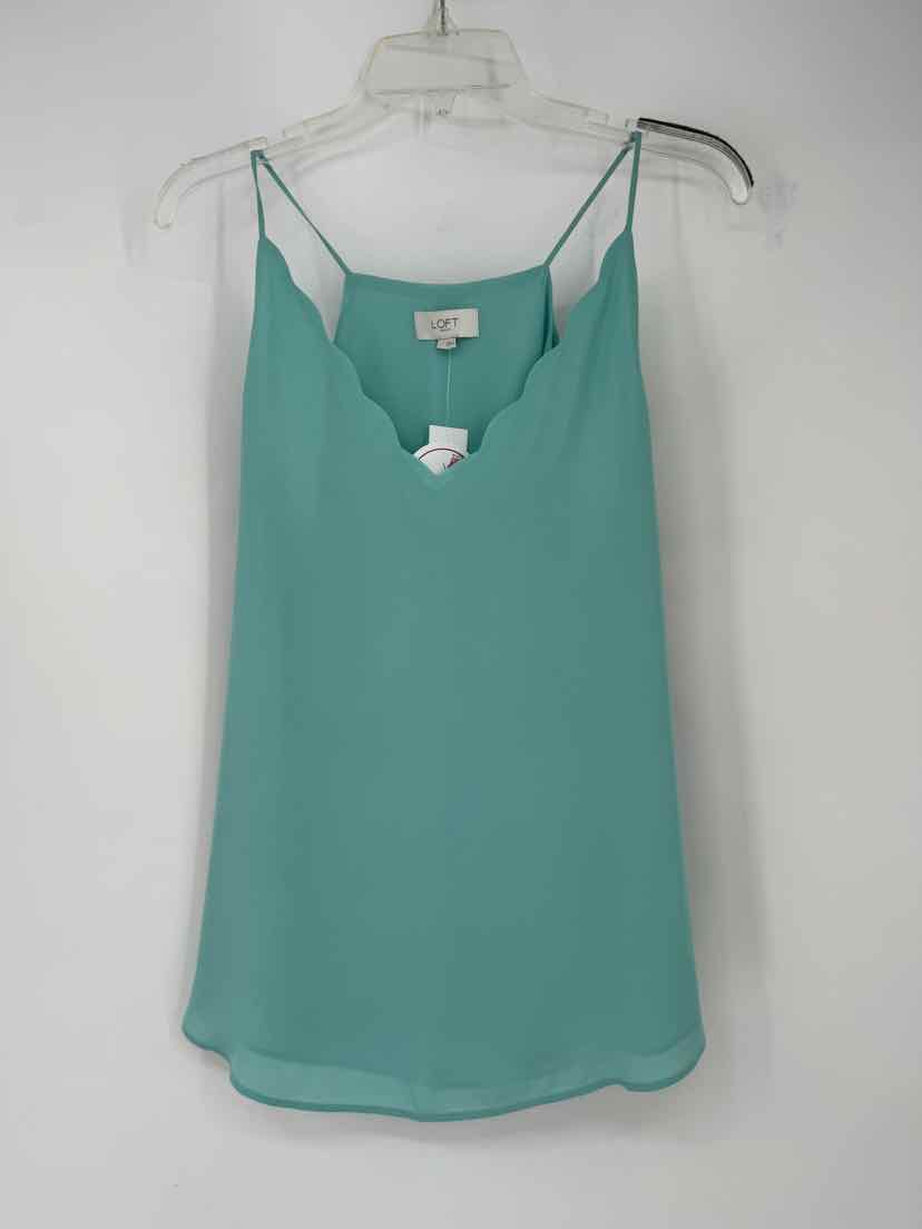 Size L LOFT Green Shirt