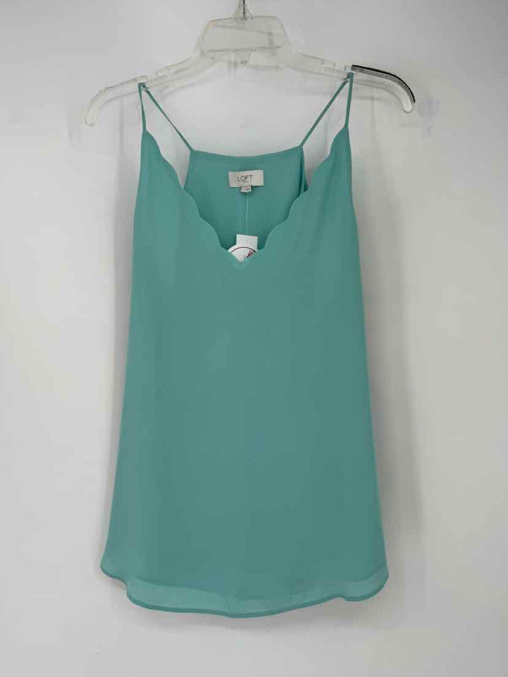 Size L LOFT Green Shirt