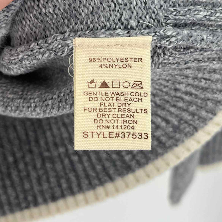 Size S HEM & THREAD Gray Sweater