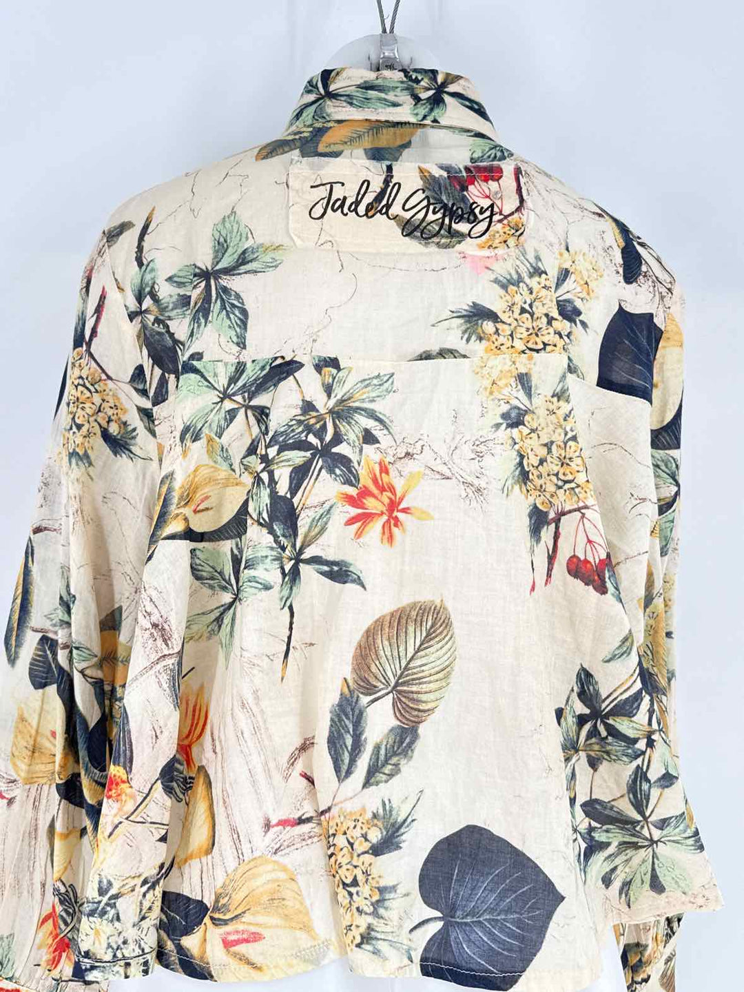 Size S/M TAN PRINT Shirt