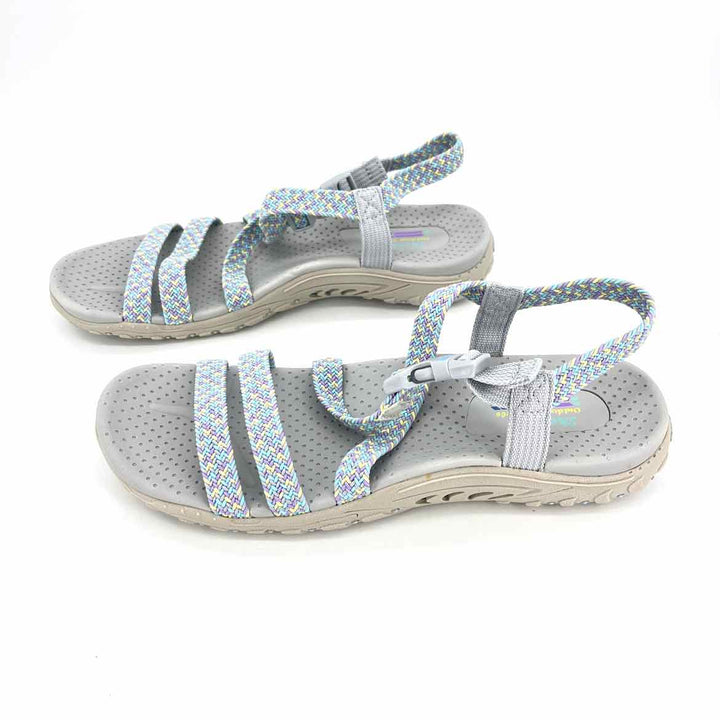 Shoe Size 9 Sketchers Gray Sandals
