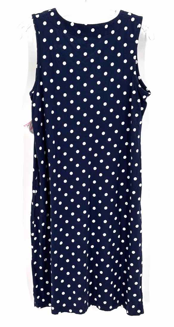 Size XS LAND END Navy Dress