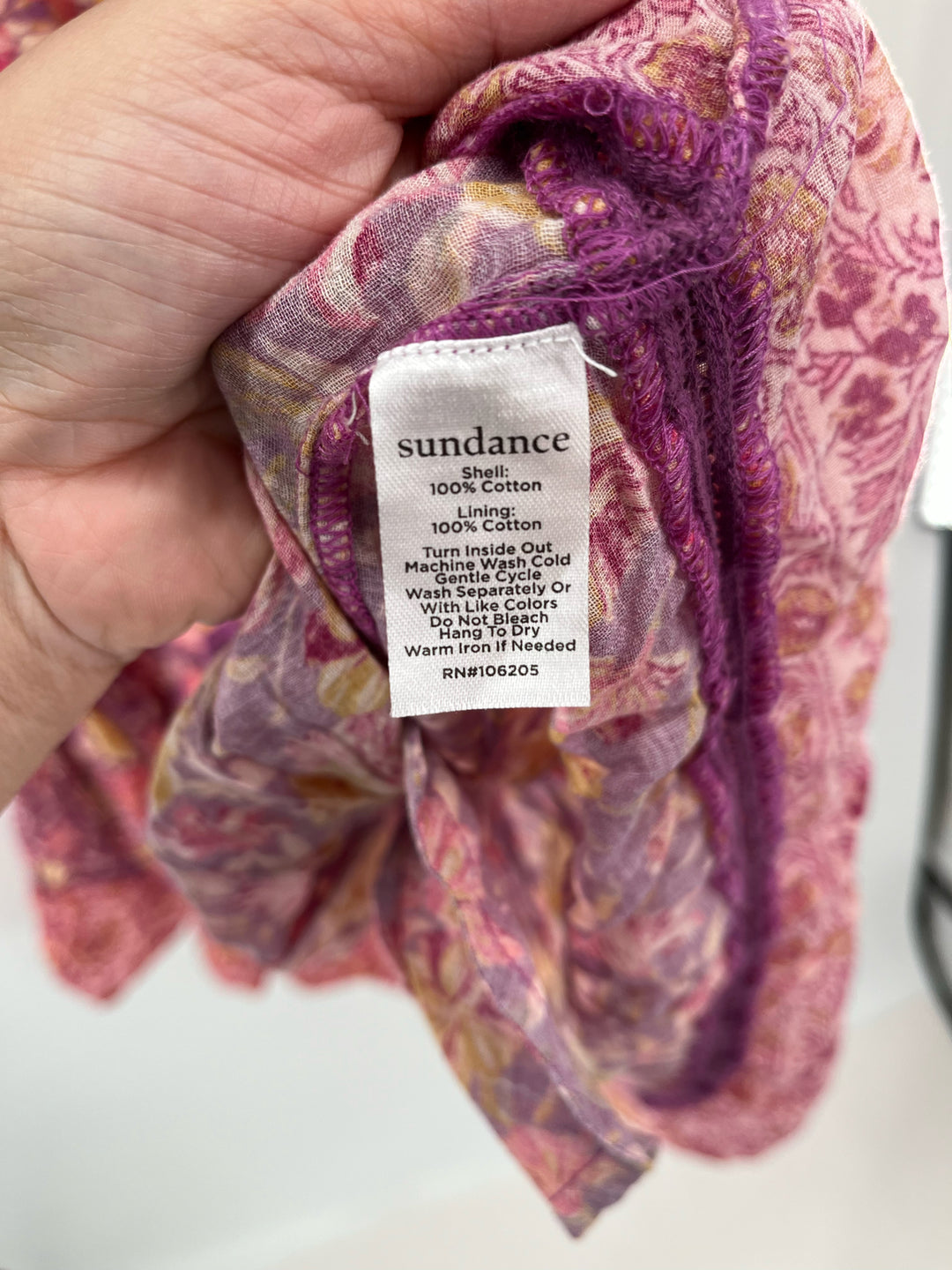 Size M sundance Purple Dress