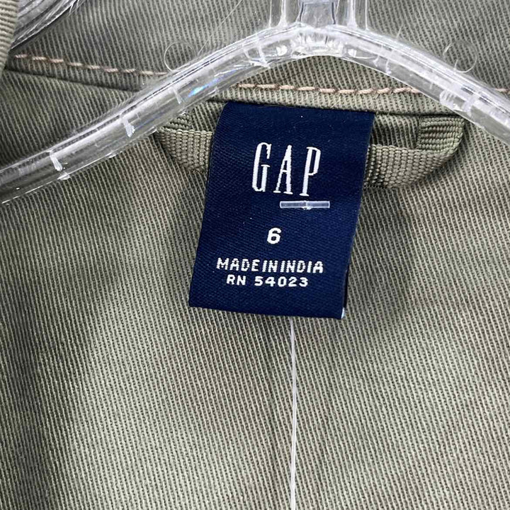 Size 6 GAP Green Jacket