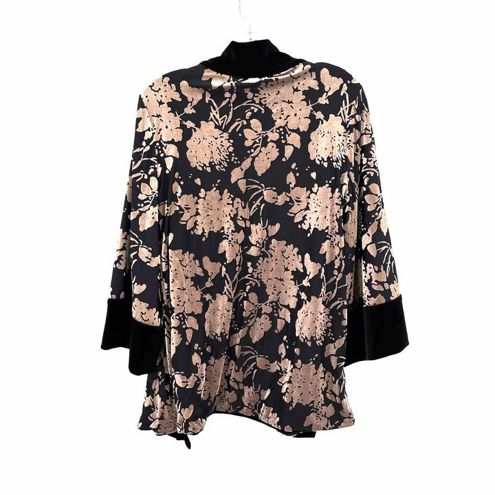 Size S Chico's Multi-Color Velvet Jacket