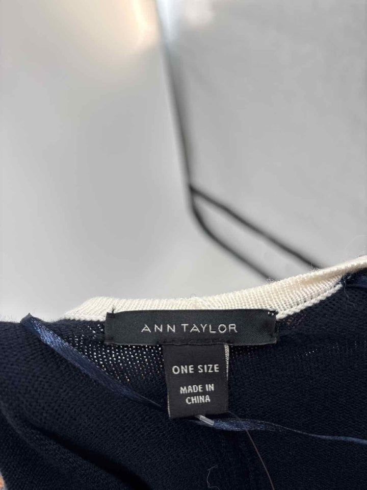 Size One Size Ann Taylor Navy Sweater