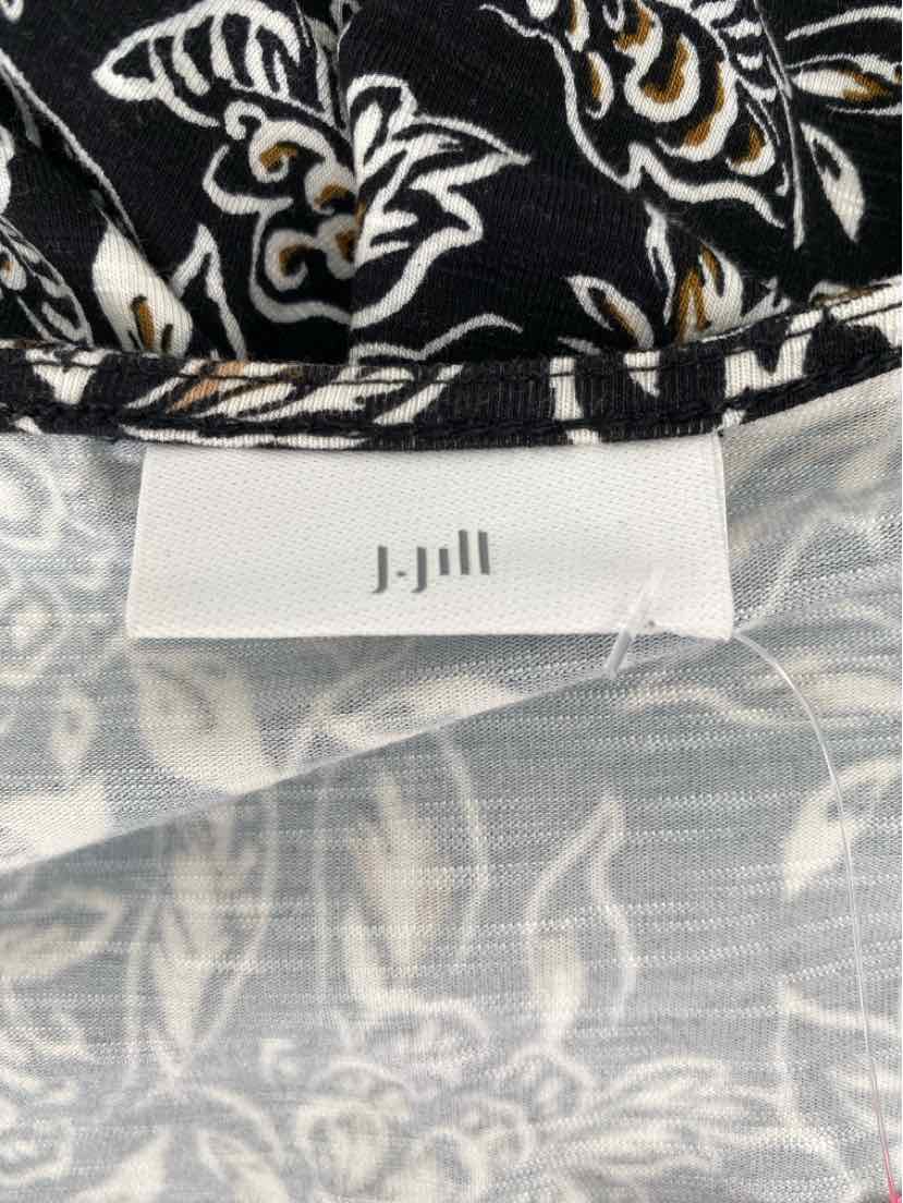 Size XL J JILL Black Cotton Dress
