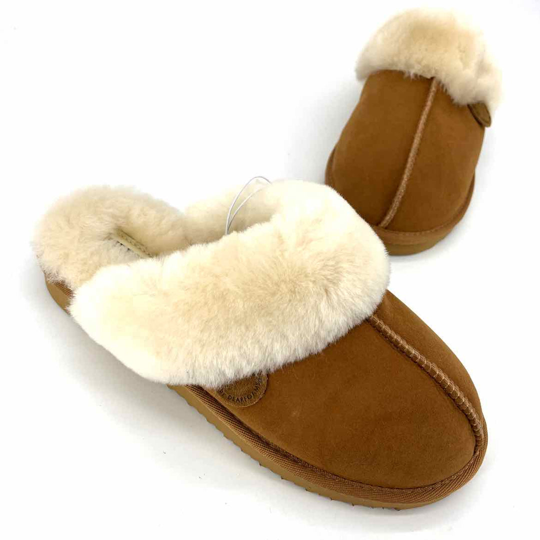 Shoe Size 8 Tan Slippers
