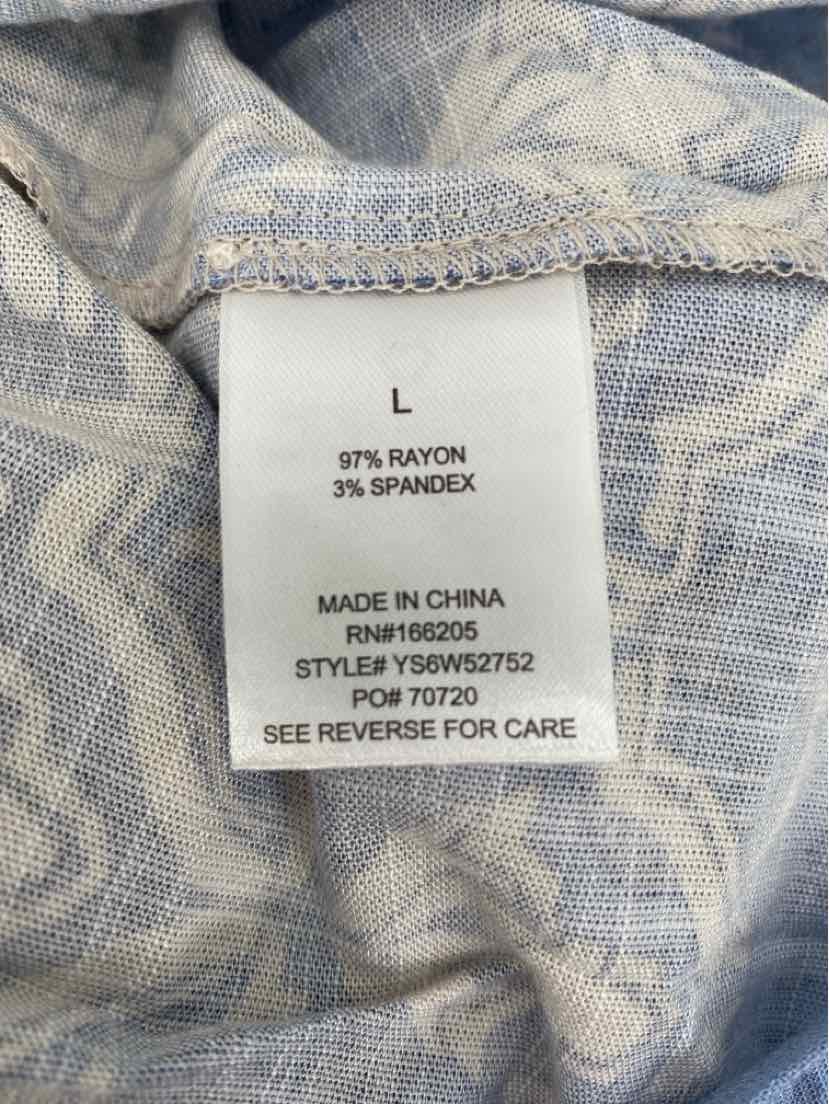 Size L LUCKY Blue Dress