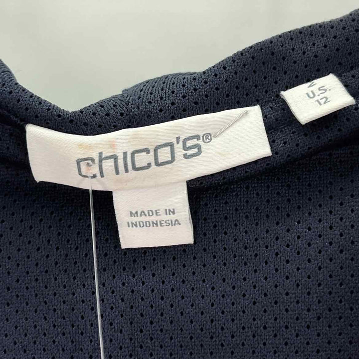 Size 12 Chico's Navy Vest