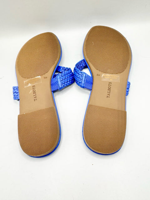 Shoe Size 8 Talbots Blue Sandals