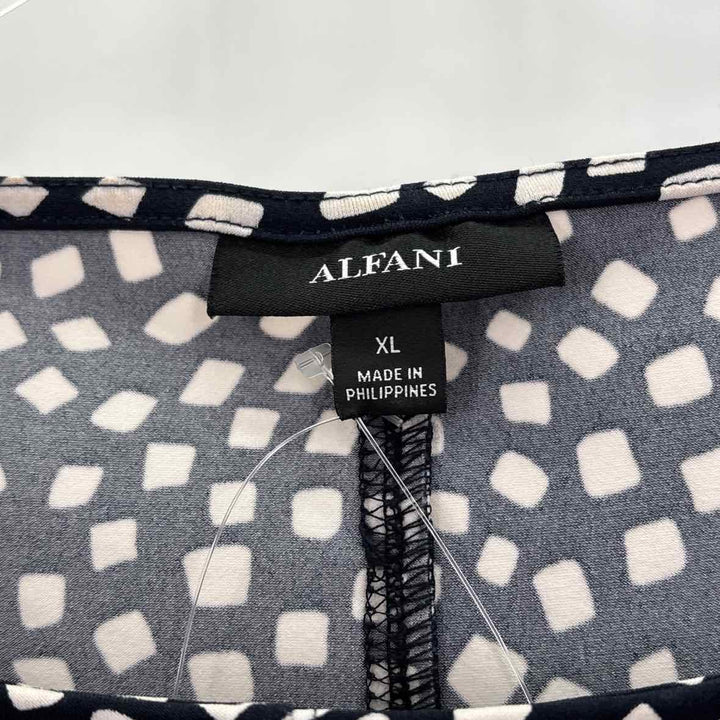 Size XL ALFANI Navy Shirt