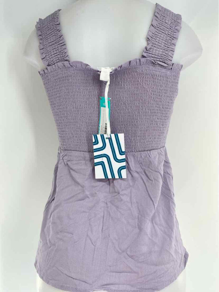 Size M MARKET SPRUCE Purple Shirt