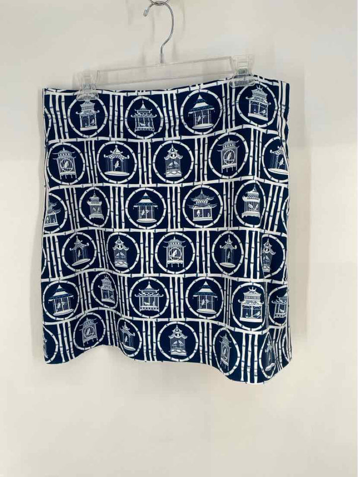 Size XL Gretchen Scott Navy Skirt