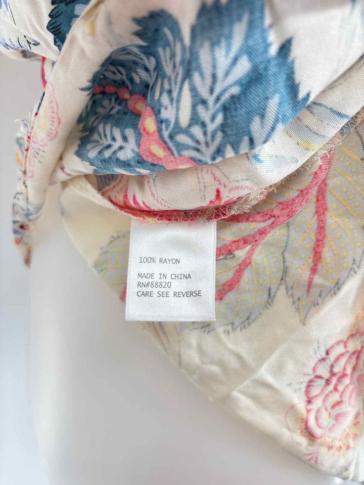 Size 1X CYNTHIA ROWLEY Multi-Color Shirt