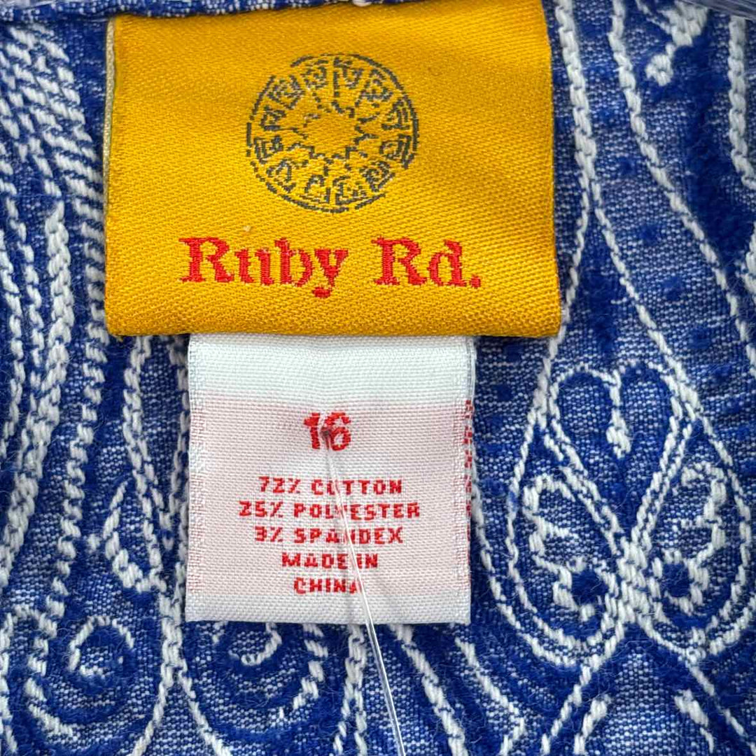 Size 16 Ruby Rd Blue Jacket