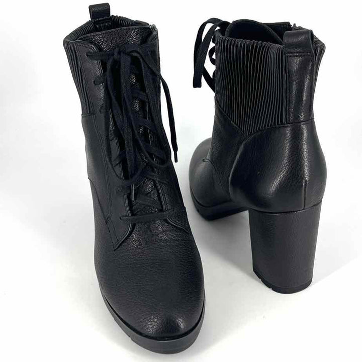 Shoe Size 10 CORSO COMO Black Leather Boots