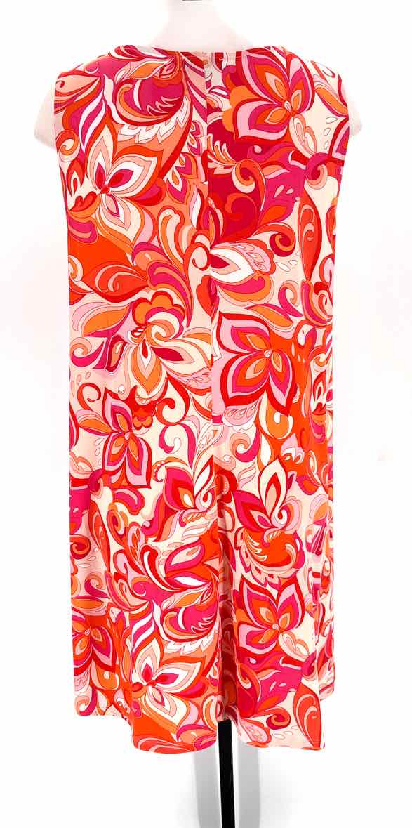 Size XS MSK PINK PRINT Dress