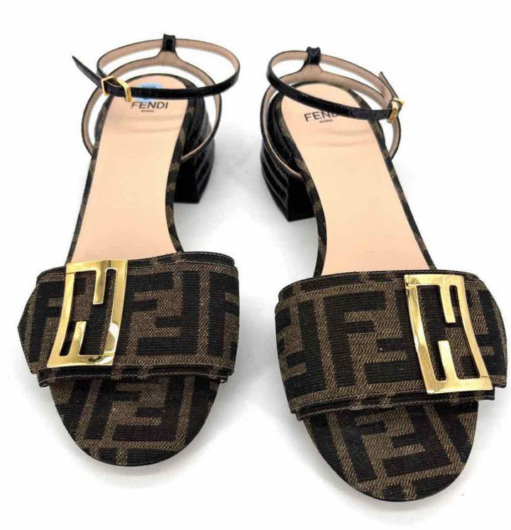 Shoe Size 37 Fendi Brown Luxury - Sandals