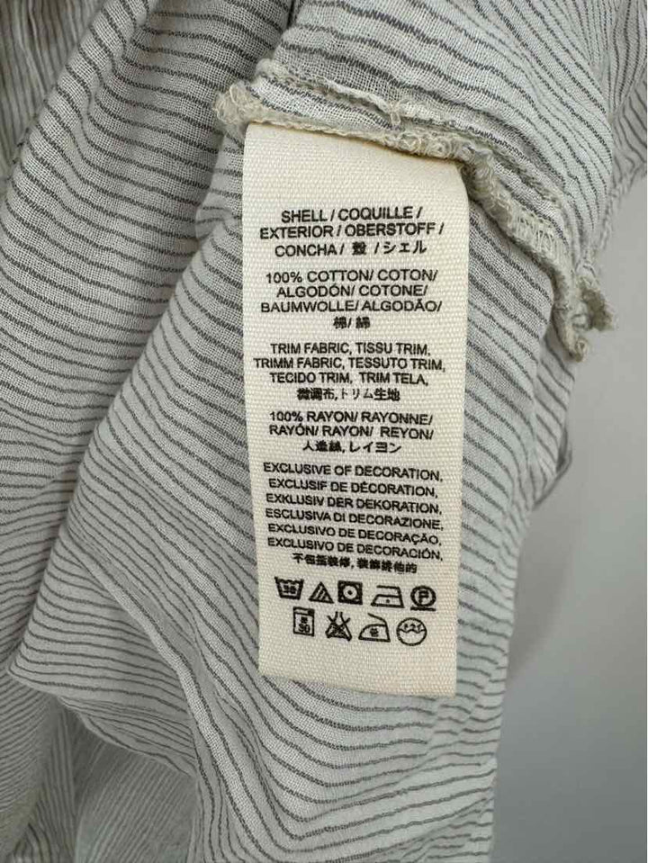 Size XS FREE PEOPLE Gray Shirt