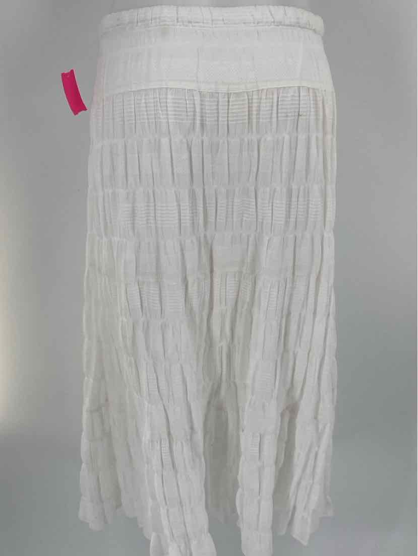 Size M MAX STUDIO White Skirt